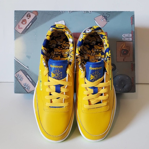 Reebok Illuminations Minion's X Club C 'Minions' - US Size 5 - Picture 4 of 6